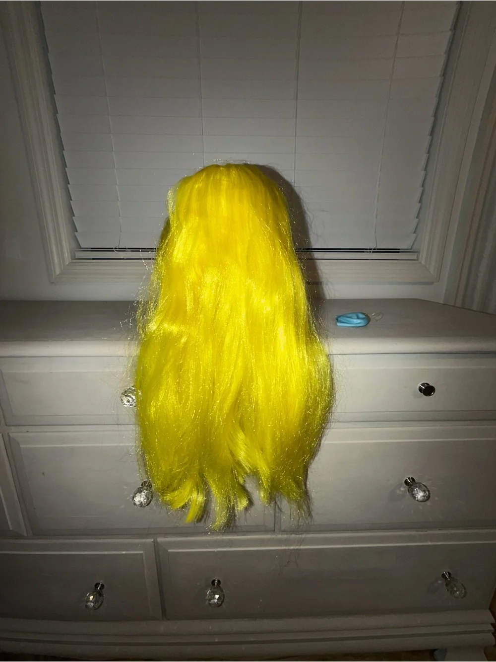 Adult Smurfette Wig Smurfs With Smurf Nose Costume Cosplay Theater Dress Up